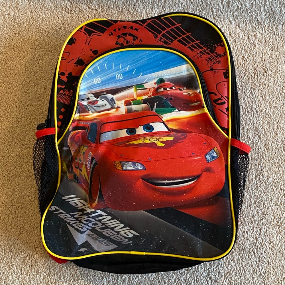 NWOT Disney/Pixar Cars backpack